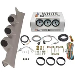 Glowshift White 7 Diesel Gauges + Gray Pod 08-10 Ford Super Duty Powerstroke. Fixed Price $279.99.