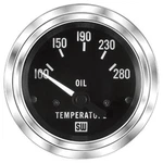 Stewart Warner Deluxe Series Electrical Oil Temperature Gauge 1/16" Dia 82115. Fixed Price $89.99.