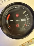 Porsche Vdo 11/80 911SC 1977-1981 Oil Temperature Pres Gauge 911.641.103.03. Fixed Price $179.00.
