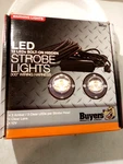 Buyers 8891227 Bolt-on Mount Amber/white Led Hideaway Strobe Light Kit New!. Fixed Price $50.00.