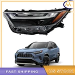Left Side Headlight Assembly Chrome Housing Led For 2022-2023 Toyota RAV4. Fixed Price $136.88.