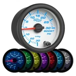 Glowshift 30 Psi Turbo Boost/vac Gauge Kit W/ Silicone Hose, White 7 Color. Fixed Price $48.99.