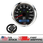 Racetech 85MM (3 3/8") Black Gps Speedometer 120 Mph With Turn Signal 7 Color. Fixed Price $81.99.