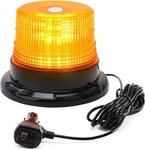 Amber Beacon Strobe Lights W/magnetic Base, 12-24V Warning Safety Flashing. Fixed Price $30.60.