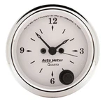Auto Meter Old Tyme White 2 1/16IN Quartz Clock. Fixed Price $180.79.