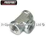 Prosport 1/8 Npt Female Tee Oil Fuel Pressure Temp Gauge Sensor Sender Adaptor. Fixed Price $16.07.