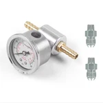 Inline Fuel Pressure Gauge Adaptor Kit With 9MM Hose & AN6 Connections Universal. Fixed Price $26.88.