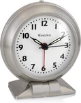 Westclox Classic Alarm Clock Silver Finish, 4.75W 5.5H Analog Display, Batte. Fixed Price $35.95.