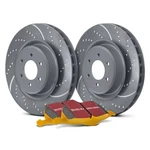For Gmc Sierra 2500 Hd 04 Brake Kit Ebc Stage Super Street Dimpled & Slotted. Fixed Price $586.04.
