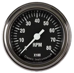Classic Instruments HR183SLF Hot Rod 2 1/8" Tachometer 8,000 Rpm. Fixed Price $231.68.