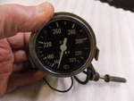 Stewart Warner 140-325 Mechanical 2-5/8'' Oil Temperature Gauge, 60 Inch Line. Fixed Price $45.00.