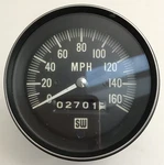 Vintage Stewart Warner 550-HH Mechanical Speedometer 160 Mph Hotrod Gasser Rat. Fixed Price $99.99.