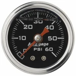 Autometer Fuel Pressure Gauge 1.5IN Liquid Filled Mechanical 0-60 Psi Black. Fixed Price $90.12.