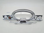 1957 Oldsmobile Speedometer Dash Trim Bezel Oem 1584600 (pitting). Fixed Price $124.99.