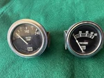 Stewart Warner Oil Pressure And Water Temp Gauges. Fixed Price $110.00.