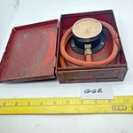 Vintage Bastian-blessing Co. #2434-2M Lp Gas Pressure Gauge Box Mounted Usa. Fixed Price $33.00.