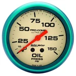 Auto Meter 2-5/8 Ultra-nite Oil Press. Gauge 0-150PSI. Fixed Price $126.77.