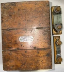 Antique Weston Amp Meter Model 45 Electrical Instrument Co Newark Nj. Fixed Price $90.00.