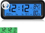 Timloon Car Dashboard Clock With Automatic Backlight Night(green & Blue), Tem. Fixed Price $23.77.