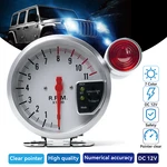 5" 12V Car Tachometer Gauge Led 0-11K Rpm Speed With Shift Light Universal. Fixed Price $52.04.
