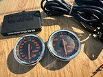 Hks Db Chrono Meter Gauge Boost Water Oil Temp Rare Defi Greddy Gtr R34 S15 Z33. Fixed Price $320.00.