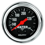 Auto Meter Traditional Chrome Series 2-1/16" Water Temperature Gauge, 120-240 F. Fixed Price $138.55.