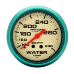 Autometer Gauge, Water Temp, 5/8", 140-280 F, Mech., 4FT., Glow In Dark, Ultra. Fixed Price $144.97.