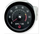 Oer 5657406 Tachometer, Black Face, White Numbers, Orange Pointer, Chevy, Each. Fixed Price $169.99.