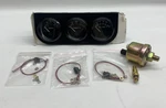 Autoxbert 17W061442 2" 52MM Triple Gauge Set (oil Pressure +water Temp Black). Fixed Price $39.99.