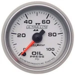 Autometer 4953 Ultra-lite Ii Oil Pressure Gauge 2-1/16" 100 Psi Digital Stepper. Fixed Price $294.05.