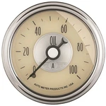 Autometer 2021 Prestige Series Antique Ivory Oil Pressure Gauge. Fixed Price $134.84.