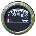 Crown Oil Pressure Gauge For 79-86 Jeep CJ-5 CJ-7 CJ-8 3 Studs Fits 2 In Hole. Fixed Price $48.99.