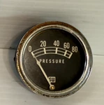 Vtg. 1970S Stewart Warner 2" 0-80 Pressure Gauge 352 Aw. Fixed Price $24.95.
