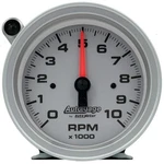 Autometer 233909 Autogage 3-3/4" Tachometer 0-10,000 Silver Dial Shift-light. Fixed Price $129.95.