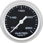Speedway Mechanical Water Temperature Gauge With Adapter, 2-1/16 Inch, Black. Fixed Price $39.99.
