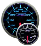 Premium Oil Temperature Gauge Blue/white W/ Peak & Warning 52MM With Sender. Fixed Price $70.00.