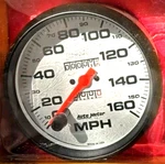 Auto 5895 Mechanical " Speedometer 160MPH + Tripometer, Phantom Series. Fixed Price $202.47.