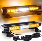 Linkitom Led Strobe Flashing Light Bar -double Side 30 Amber&white. Fixed Price $65.89.