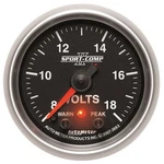 Autometer Sport-comp Ii 2-1/16IN Digital Voltmeter Gauge 18V. Fixed Price $204.91.