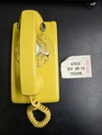 Vintage Yellow Northern Electric 554 Rotary Telephone Wall Mount Phone- Untested. Fixed Price $59.99.