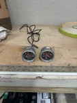 Engine Oil Pressure 3421 Gauge Auto Meter And Water 3431 Temp. Fixed Price $125.00.