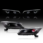 Led Headlights For 2008-2012 Honda Accord Sedan Demon Eye Headlamps Left & Right. Fixed Price $322.99.