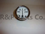 50 Amp Gauge Willys Mb Jeep Ford Cj Gpw Chrome Bezel White Face. Fixed Price $35.25.
