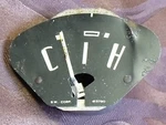 1950 1951 1952 Studebaker Commanders Temperature Gauge 526739. Fixed Price $25.00.