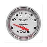 Auto Marine 200756-35 2-1/16" Voltmeter, 8-18V, Chrome Ultra-lite. Fixed Price $61.99.