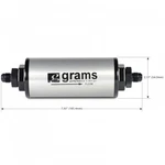 Grams Performance G60-99-0026 Fits: 20 Micron -6AN Fuel Filter Gauges. Fixed Price $106.95.