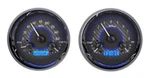 Dakota Digital Dual Round Carbon Fiber/blue Led Universal Gauge Kit VHX-1014-C-B. Fixed Price $945.25.
