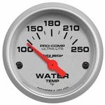 Autometer Water Temp Gauge Ultra-lite 52MM 100-250 Deg F Short Sweep Electric. Fixed Price $133.86.