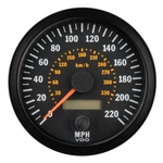 Vdo Vision Range Speedometer 100MM (4 Inch) Diameter 0-220 Mph / 0-320 Kph. Fixed Price $421.82.