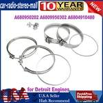 Filter Clamp & Gasket Kit For Detroit Engines A680950202 A6809950302 A6804910480. Fixed Price $141.58.
